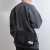 Trendy Men Crossbody Bag Japanese Style Work Messenger Bag Mailman Bag School Sling bag  Streetwear