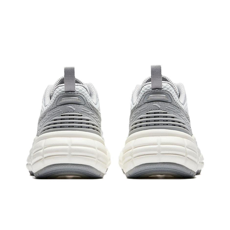 Anta Versatile Simple Shock Absorbing Wear Resistant Low Top Casual Shoes Women Sneaker Lead 122548801-2