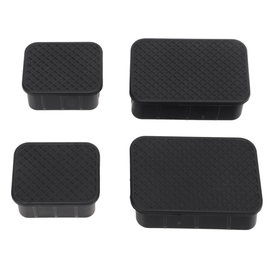 4PCS Front Axle Plug Slip Resistant Rust Proof Waterproof Black Replacement for Ford Bronco 2 4‑Door 2021‑2023