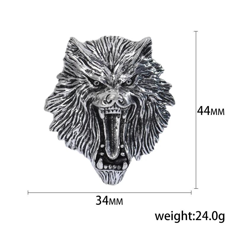 Rhinestone Leopard Pin for Women Unisex Tiger Badge Wolf Brooch Office Party Friend Gifts Jewelry Accessories stranger things