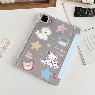 Protective Case for IPad Air 5th Generation Case 10.2 9th 8th 7th IPad Mini6 8.3 Pro 11 2nd 3rd 4th 10th Funda Cute Puppy Star