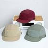 Japanische Flache-krempe Kappe Spleißen 5-panel Baseball Kappe Casual Herren Mesh