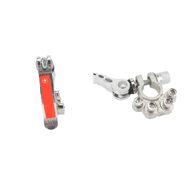 2X Car Battery Terminal Connector Clamp Quick Release Adjust Disconnect Tool Set