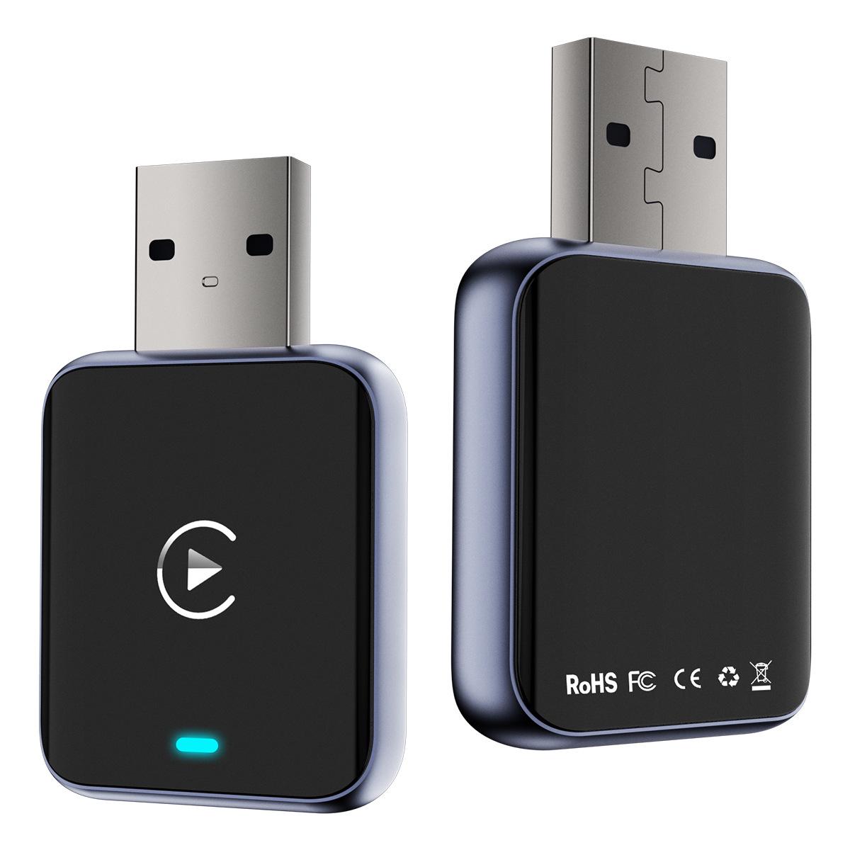 CP026-1 Smart Car Stereo Adapter: Wired to Wireless CarPlay & Android Conversion Box.