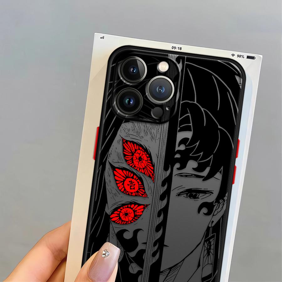 Heißes D-emon Anime S-layer Hülle für iPhone 17 Pro Max 16 Plus Air 14 11 15 12 13 Mini XS XR 7 8 SE Funda Rückseite Handyhülle