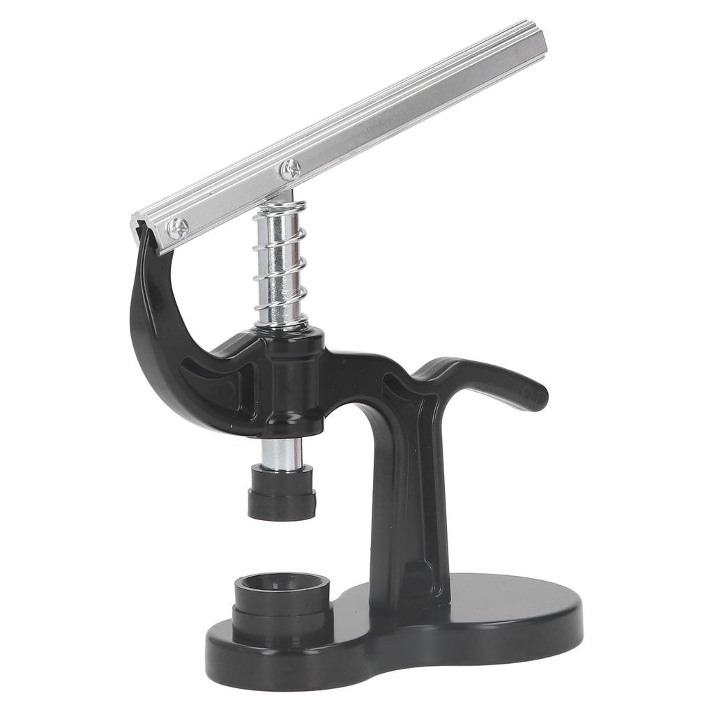 Prensa de Caixa de Relógio Braço de Mola Alça Antiderrapante Fechador de Tampa Traseira de Relógio com 12 Matrizes para Reparo