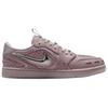 Jordan Air Jordan 1 Breathable Low top Vintage Basketball Shoes Women's Pink Silver HQ2186-601