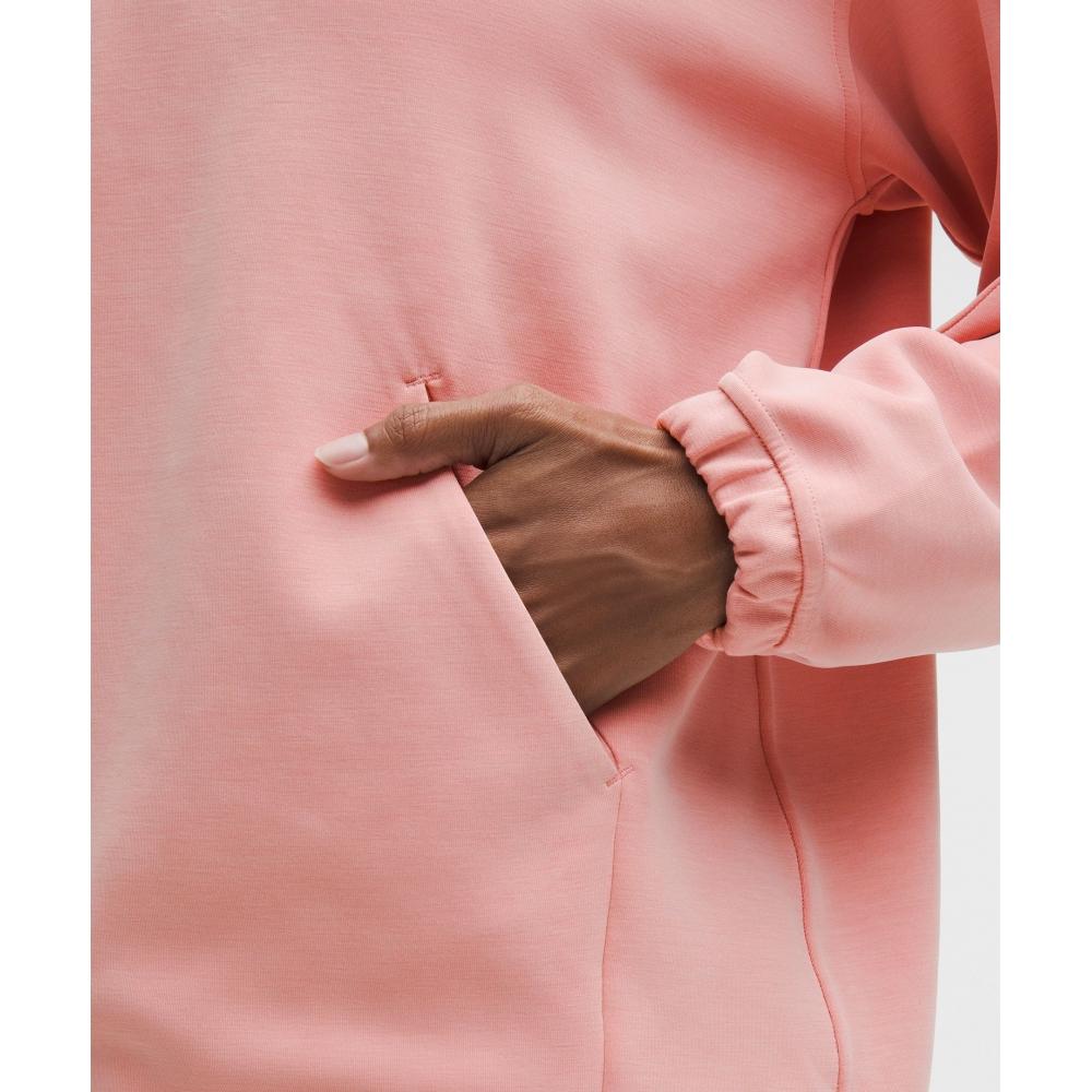 Lululemon Softstreme Half Zip  Long Tea Rose