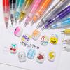 Nail Art Pen Set All In One Dotting Pen and Painting Liner Brush for Creative DIY Nail Art Manicure Tools