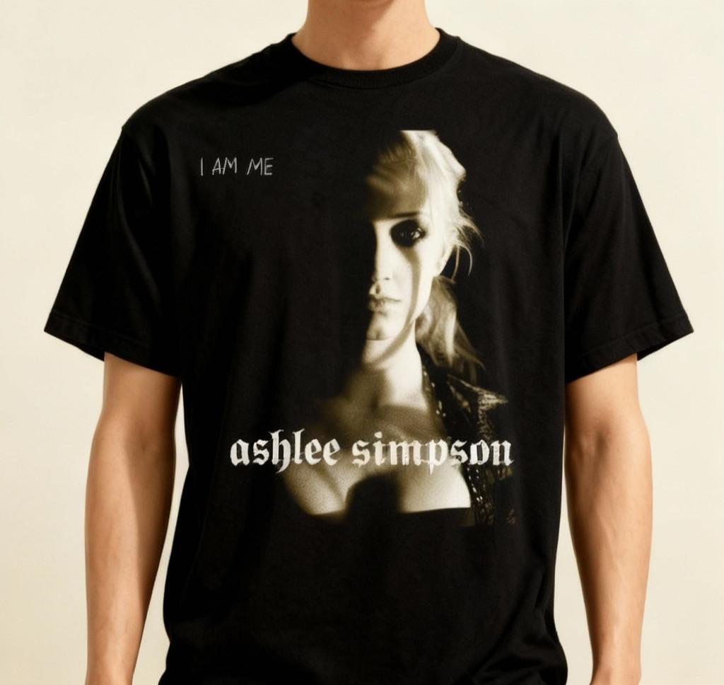 NWT Collection Ashlee Simpson I Am Me Black Gift For Fan All Size T-Shirt Unisex T-Shirt S