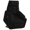 VidaXL Fauteuil inclinable noir tissu 3303034