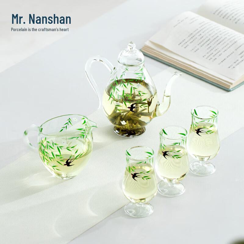 Nanshan Chinese Style Glass Tea Set