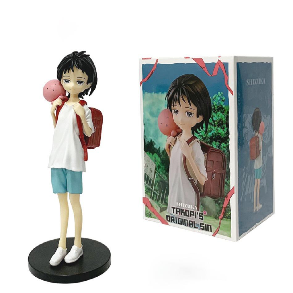 15cm Anime "Tako-Pi's Original Sin" Shizuka Kuze Bishoujo Collectible Desktop Figurine Pvc Model Toy Fans Peripheral Gifts