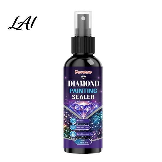 Glossy Protective Coating for Puzzles Diamond Painting Art Sealer Spray Quick Drying Mounting Sealant Liquid Glue Jewelry Clear Crafts And