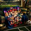 Game Fighter Energy Burst Blanket Lightweight Ideal Bedding Blanket Perfect for Travel, Camping, Living Rooms, Offices, Sofas, Fan Christmas gift