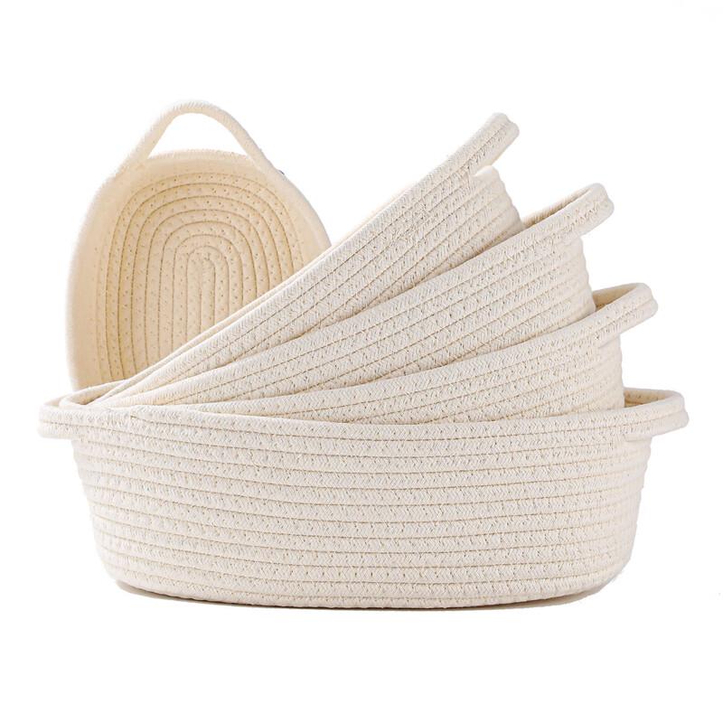 Корзина для хранения из хлопкового каната