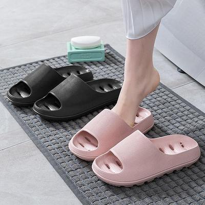 Women's and Men's Non-Slip Summer Bathroom Slippers - Hollowed, Thick Bottom, Deodorant, Lightweight.