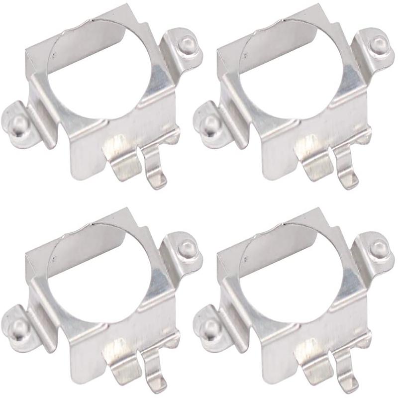 2 Stück H7 LED-Scheinwerferbirnen-Adapter H7 Halter Halteklammern Lampenfassung Sockel, Kompatibel mit Mercedes Benz C/B/GLA/GL/GLS