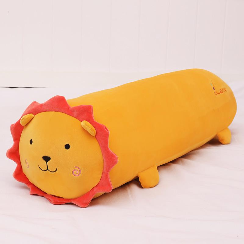 120cm Plush Toys Animal Dog Pig Lion Bunny Cute Creative Long Soft Toys Office Break Nap Sleeping Pillow Cushion Stuffed Gift