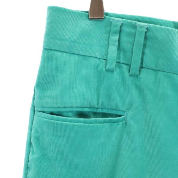 Gucci Roll Up Corduroy Pants Green System Men's Used