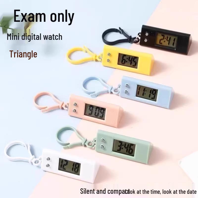 

Newcomer Simple Mini Timetable Student Exam Electronic Luminous Watch Silent Triangle - Simple - Random Color