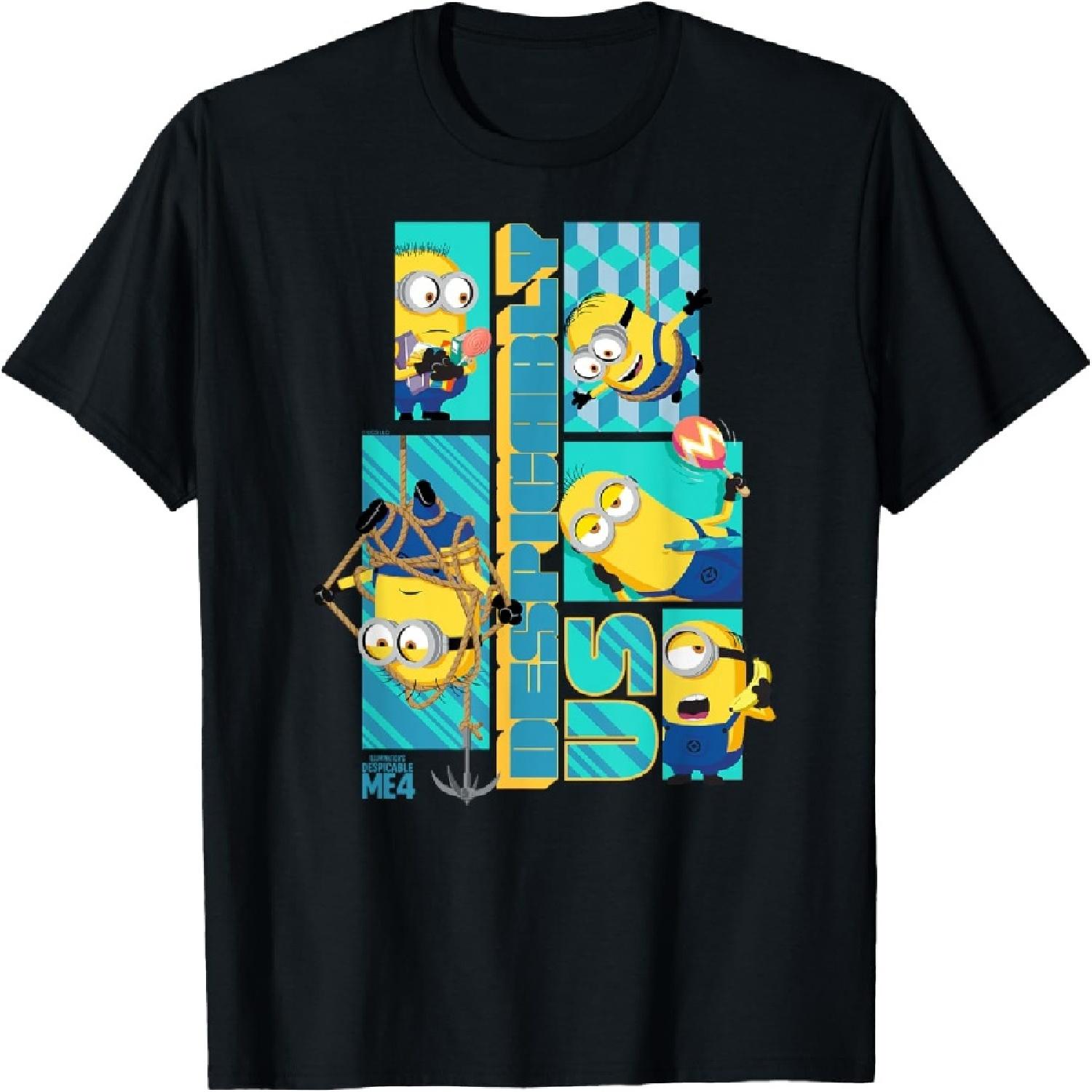 

Minions Despicable Me 4 Despicably Us Minions T-Shirt XXXXXL різнокольоровий
