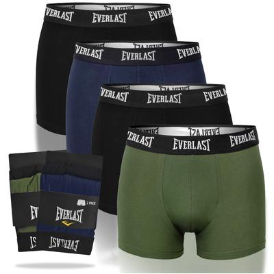 Ropa Interior Masculina Bóxers Algodón Color Set 4 Piezas