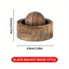 Natural Wood Aromatherapy Diffuser Set with Essential Oil Bottles - Enhance Your Space with Calming Scents