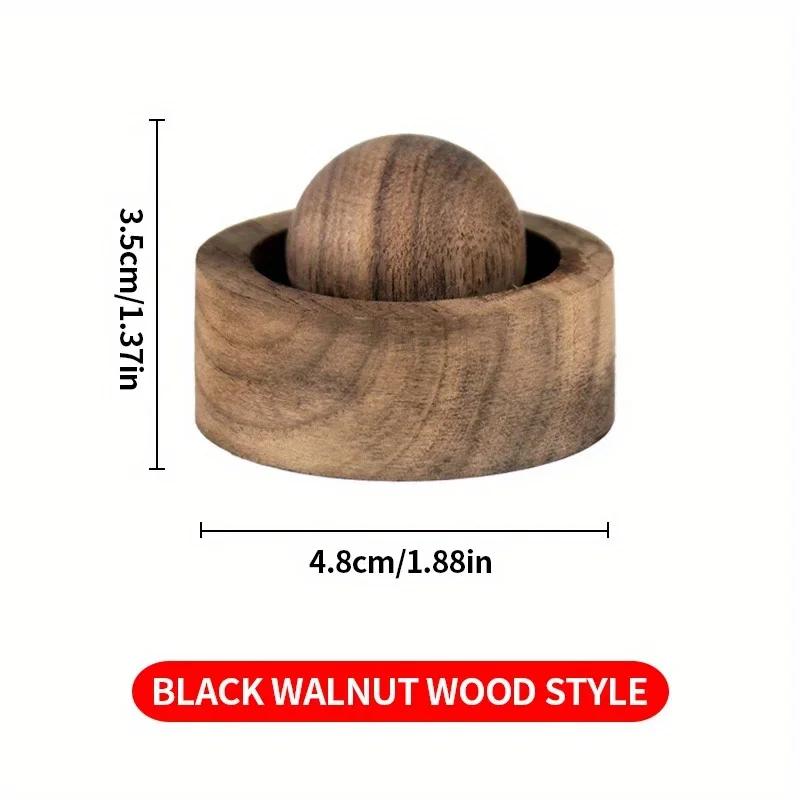 Natural Wood Aromatherapy Diffuser Set with Essential Oil Bottles - Enhance Your Space with Calming Scents