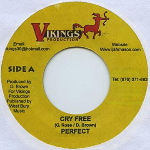 

7inch Record PERFECT - Cry Free Vikings 2005 Jamaica Reggae, Ska & Dub