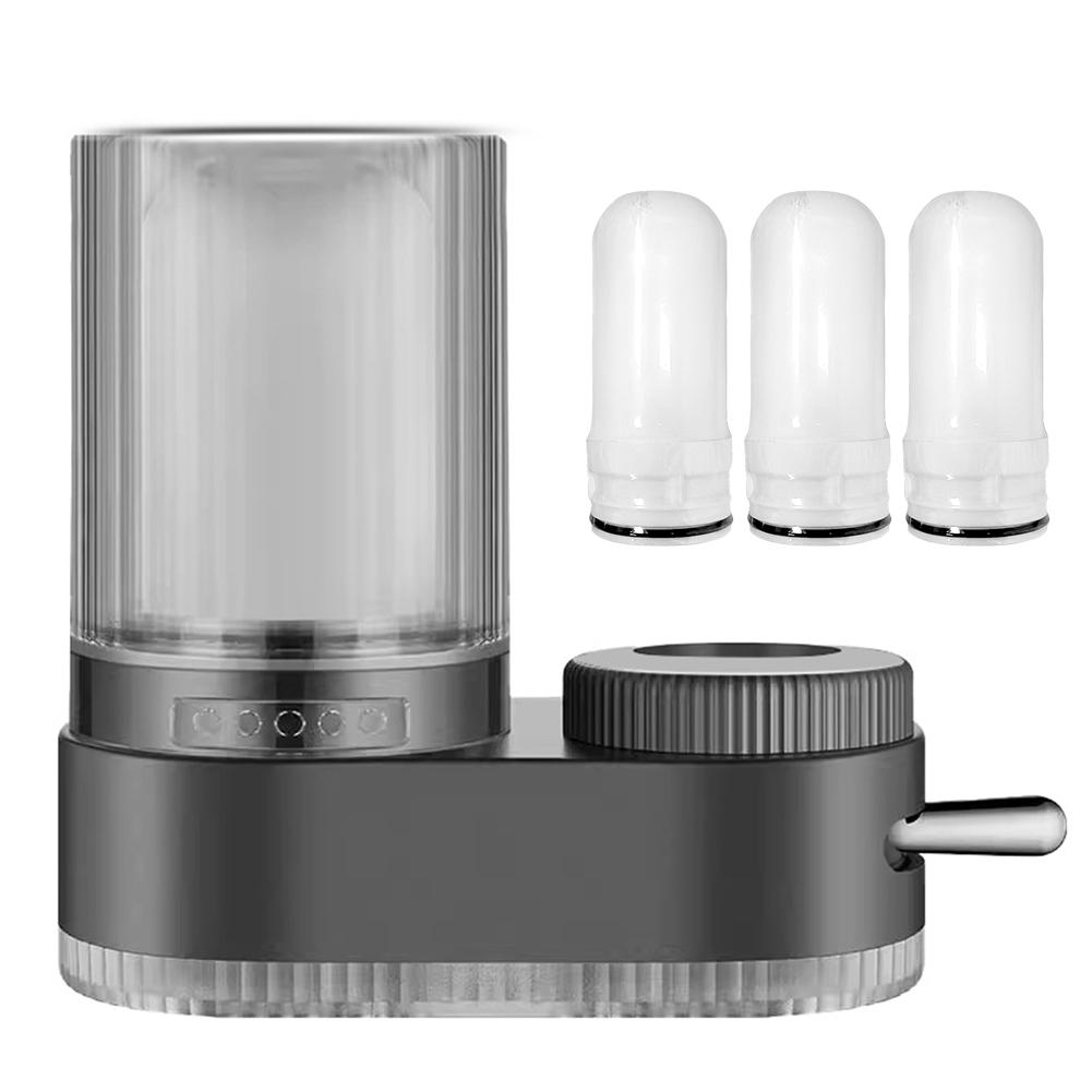 Faucet Water Filter Washable Ceramic Filter Bathroom Mount Filtration Tap Purifier Water Filtration System for Kitchen Sink