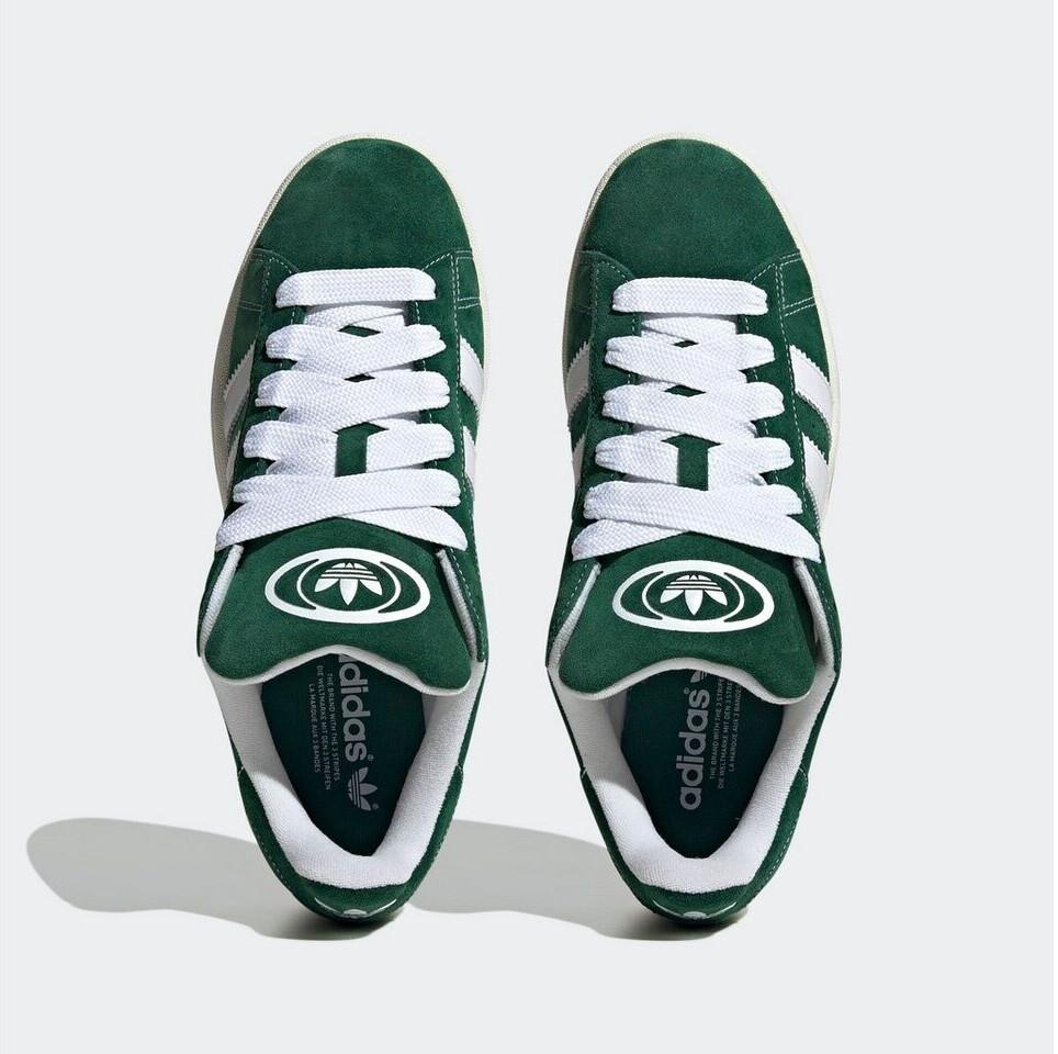 Кроссовки Adidas Campus 00s темно-зеленый/облачно-белый/офф-белый (H03472)