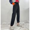 Autumn Winter Thickening Warm Streetwear Trousers Women Sweatpants Baggy Fashion Harajuku Casual Solid Color Simple Pencil Pants