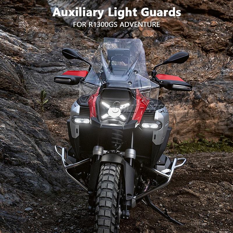Motorcycle LED Auxiliary Lights Guard Lamp protection For BMW R1300GS Adventure R1300 GS R 1300 GS ADV 2024 2025