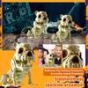 Halloween Pug Skeleton Ornaments, Interesting Animal Ornaments, Add To The Halloween Atmosphere,Suitable For Friends To Send