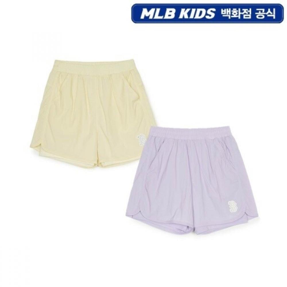 

Mlb Kids Girls Sporty Stretch Woven Shorts lavender/120