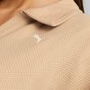 Puma Einfarbige lässige Mode atmungsaktiv vielseitiges kurzärmeliges Poloshirt Damen Oberteile Khaki 676651-89