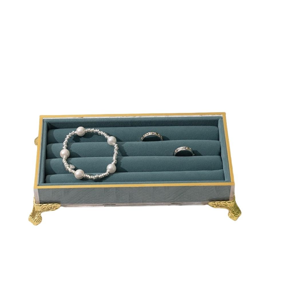 Vintage Jewelry Display Stand Velvet Jewelry Holder Box Jewelry Organizer  Jewelry Storage