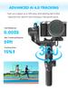 FeiyuTech SCORP Mini 3 Pro Gimbal Stabilizer for Cameras - All-in-One Gimbal with AI Tracking & Remote Handle - Compatible with Sony/Canon/Nikon/GoPro