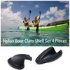 Pack of 4 Boat Clam Shell Nylon Ventilation Cable Cover Vent Spare