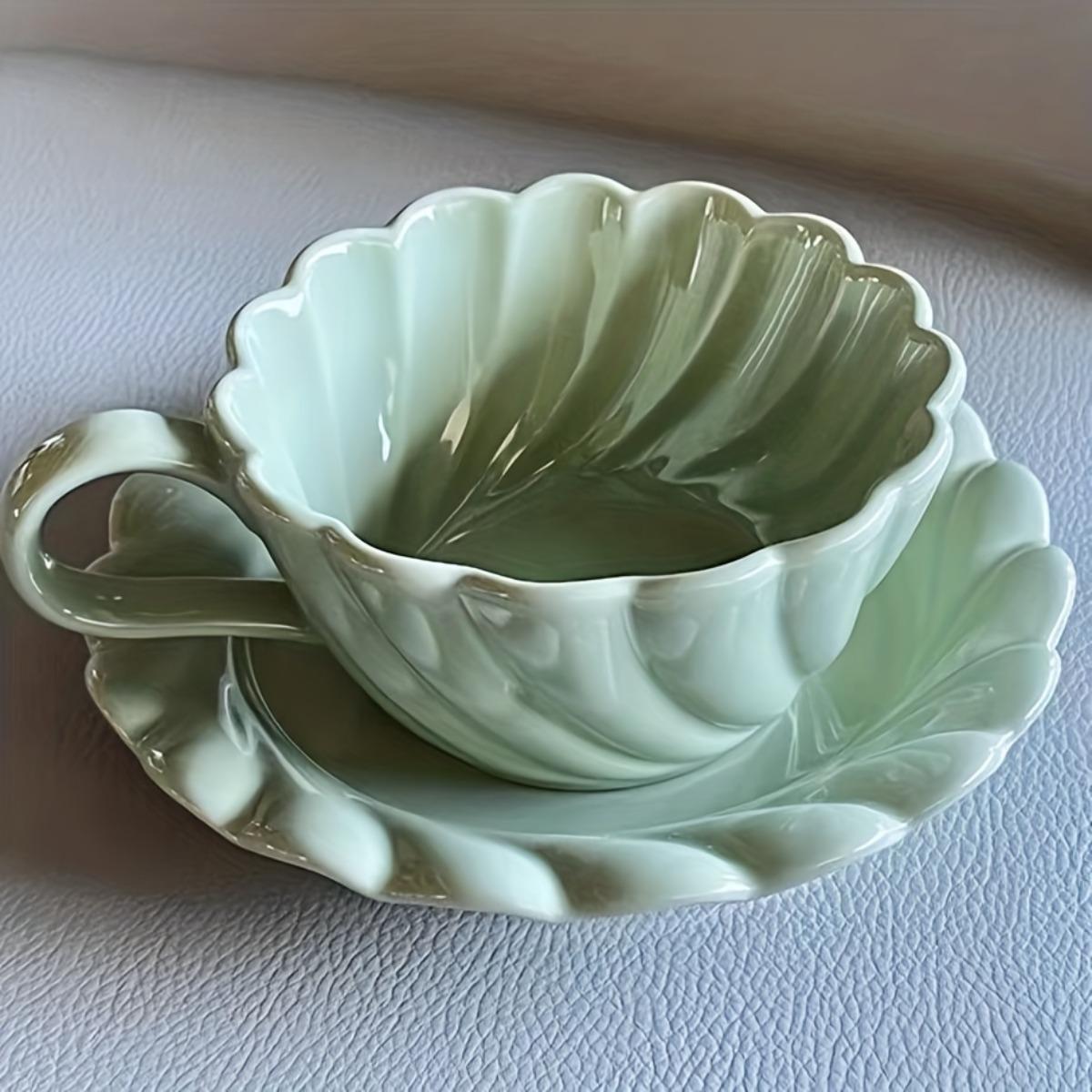

Spring Series Ceramic Tableware Set Under Glaze Color Rice Noodle Soup Bowl Dessert Dish зелёный