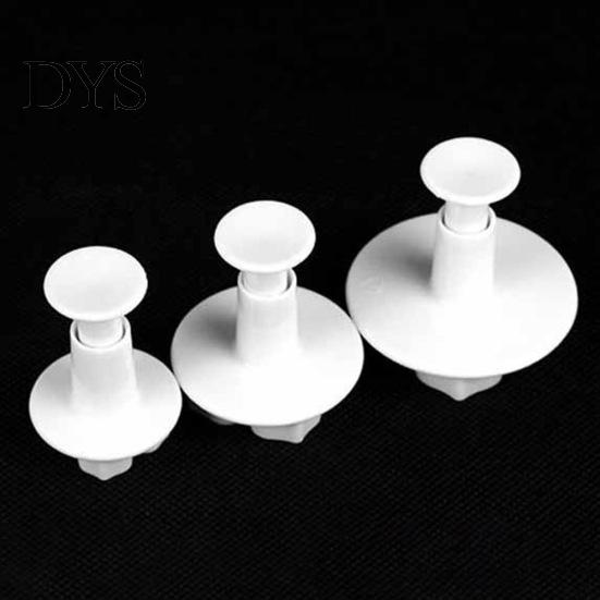 3 Stücke Hortensien Fondant DIY Form Blume Icing Dekorieren Cutter Plunger Backformen