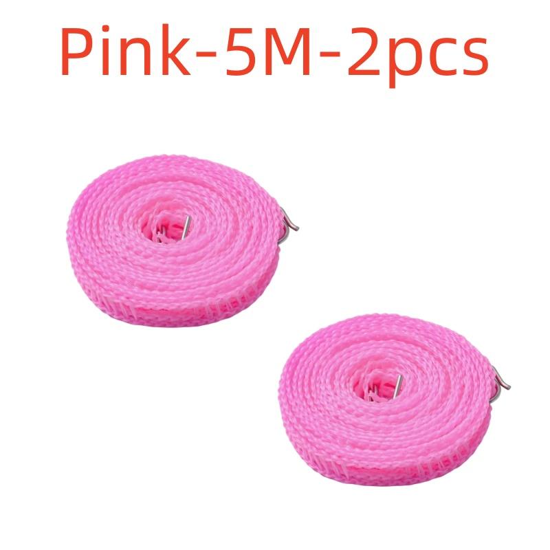 Outdoor Clothesline Nylon Non-Slip Laundry Line Rope Travel Business Windproof Clothes Cord 3/5/10 Meter Long