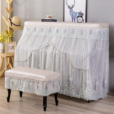 1 adet Yeni Avrupa Tarzı Güzel Piyano Kılıfı Modern Minimalist Piyano Bankı Kılıfı Ev Dantel Toz Örtüsü Bezi