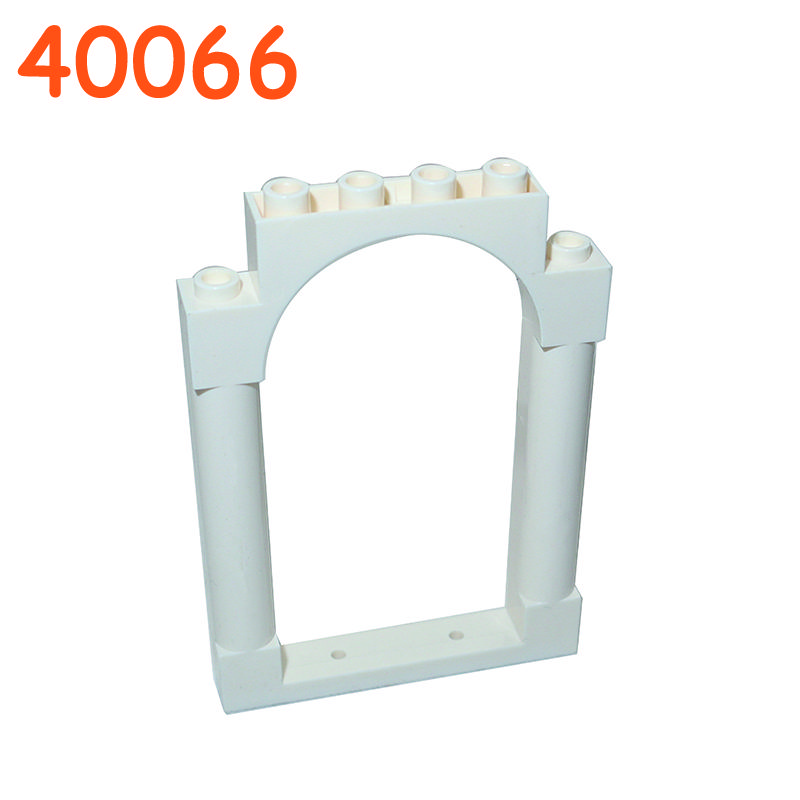 Non-Toxic Railing Stair Barrier Ladder Guard Bar Castle Garden Farm Military Building Block Moc Part Fence City Accessories Assemble Brick