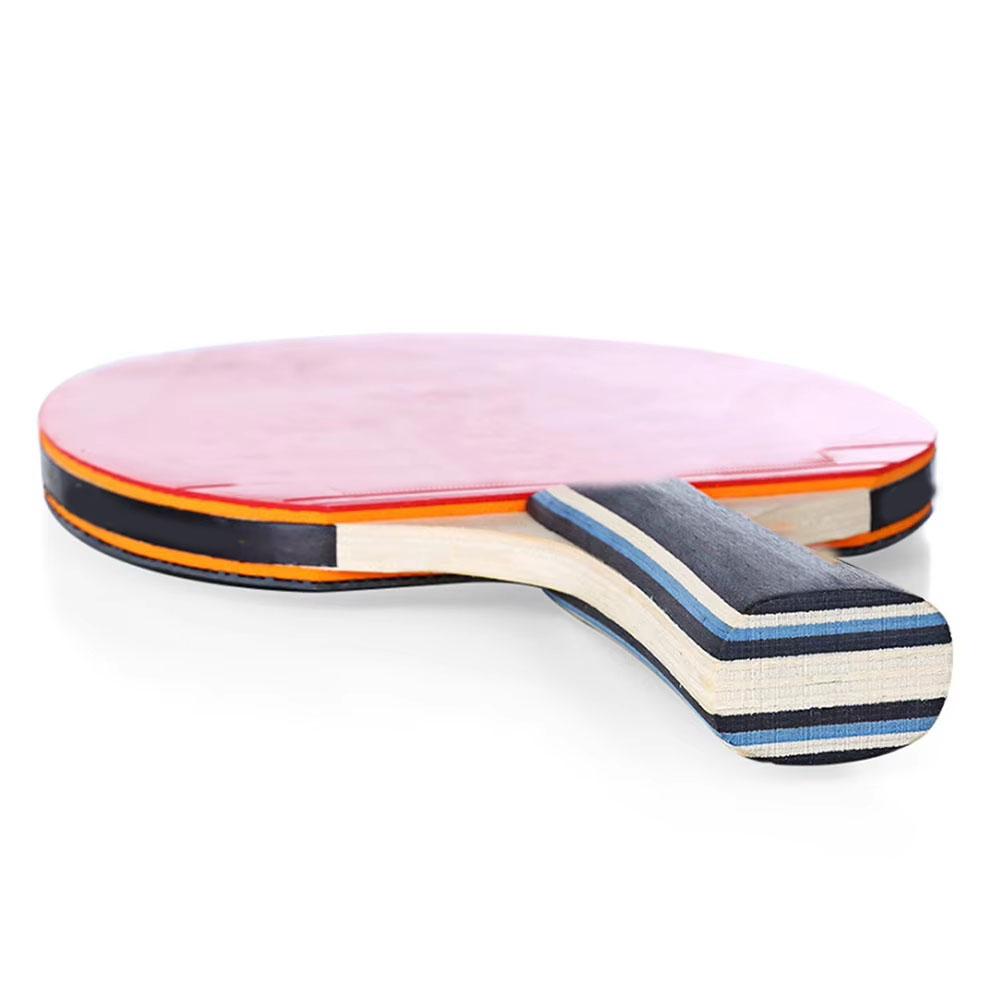 Professional Table Tennis Paddle Ball Set | Ash Wood Baseboard 7-Layer Straight Grip | 410g ODM/ Customizable Ping Pong Kit