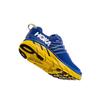 Hoka One One Clifton 6 Low Top Running Shoes Men sneakers Yellow Blue 1102872-NBLM