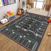 City Map Traffic Game Carpet Children's Carpet Crawling Mat