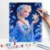 Disney Ice Princess Painting by Numbers Hand Filled Drawing Art Kit Home Decor