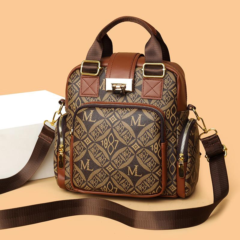 Women's bag new fashion shoulder messenger bag women's backpack casual simple large capacity handbag